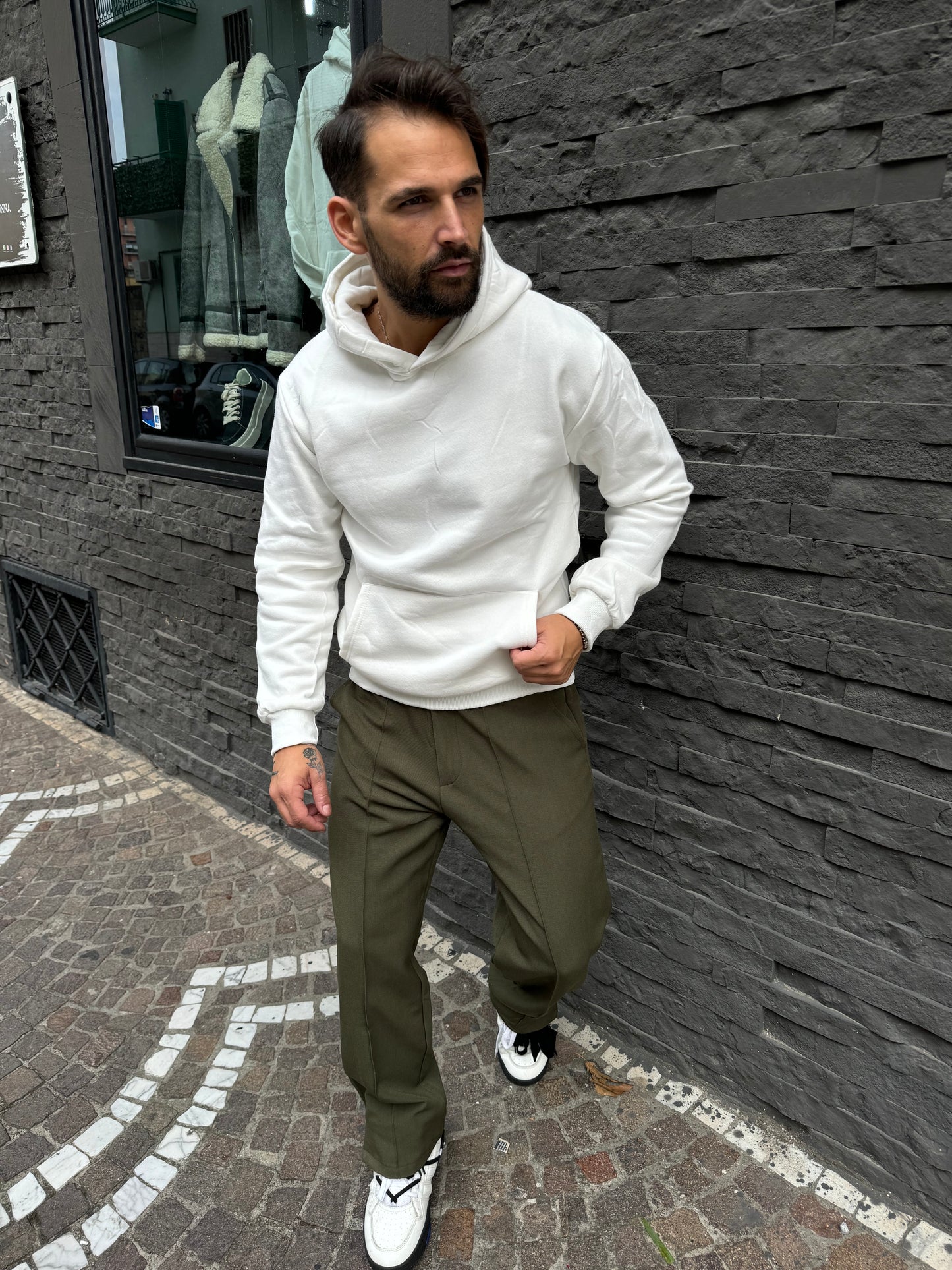 Hoodie boxy fit