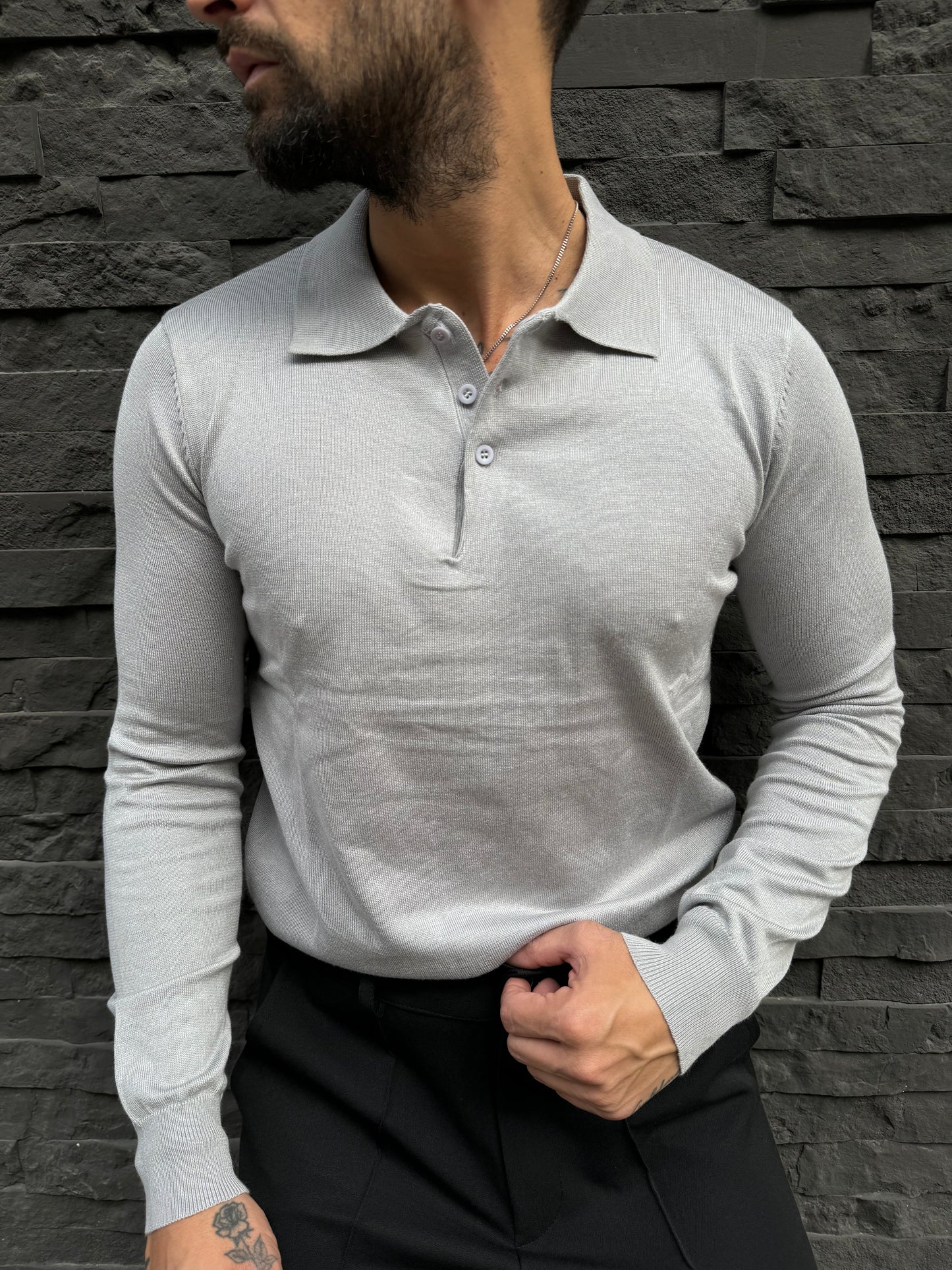 Polo in filo ghiaccio