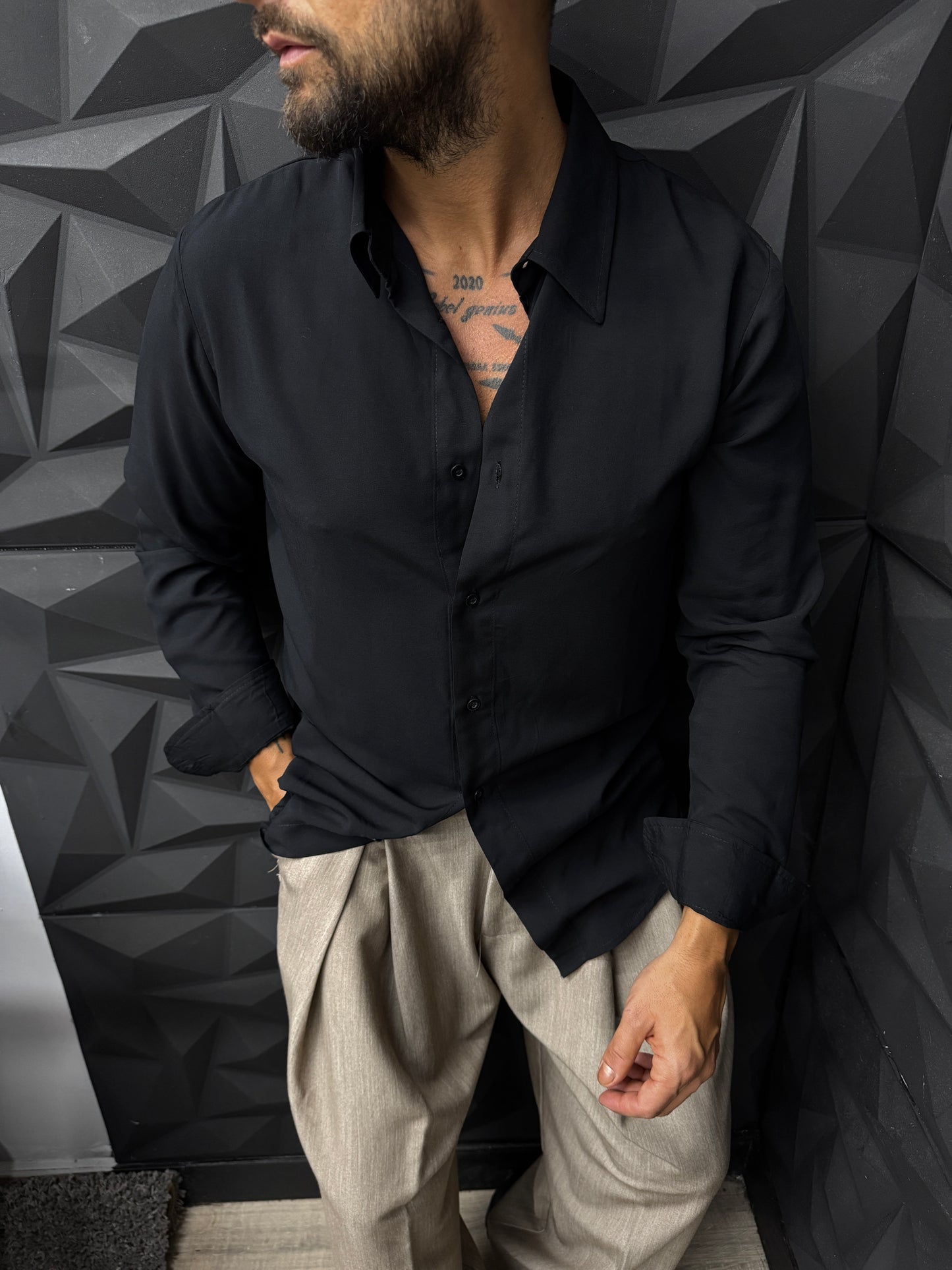 Camicia in viscosa