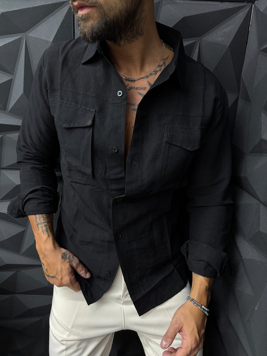 Camicia con tasconi