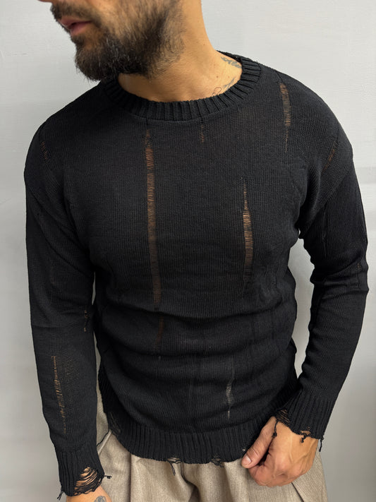 Maglia graffiata