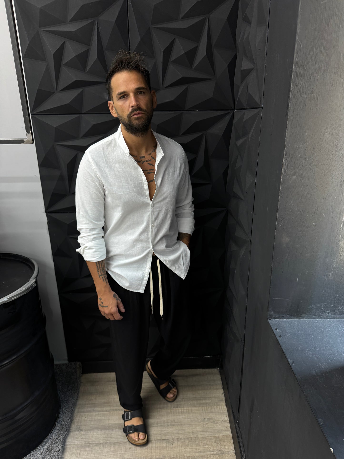 Pant in lino