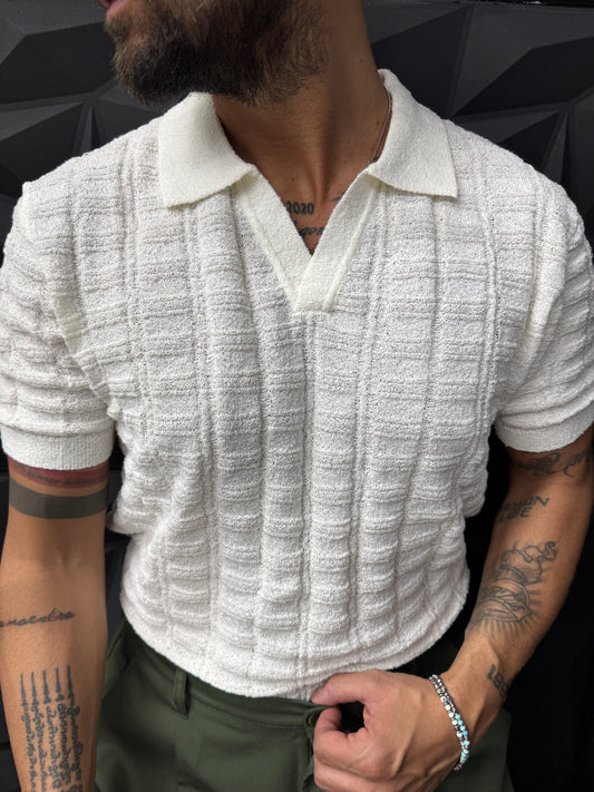 Polo ricamata