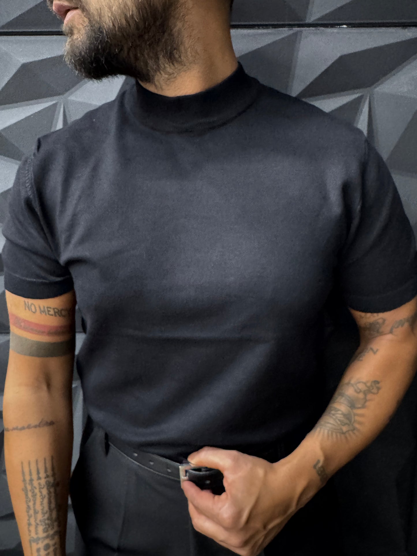 Maglia mezzo collo